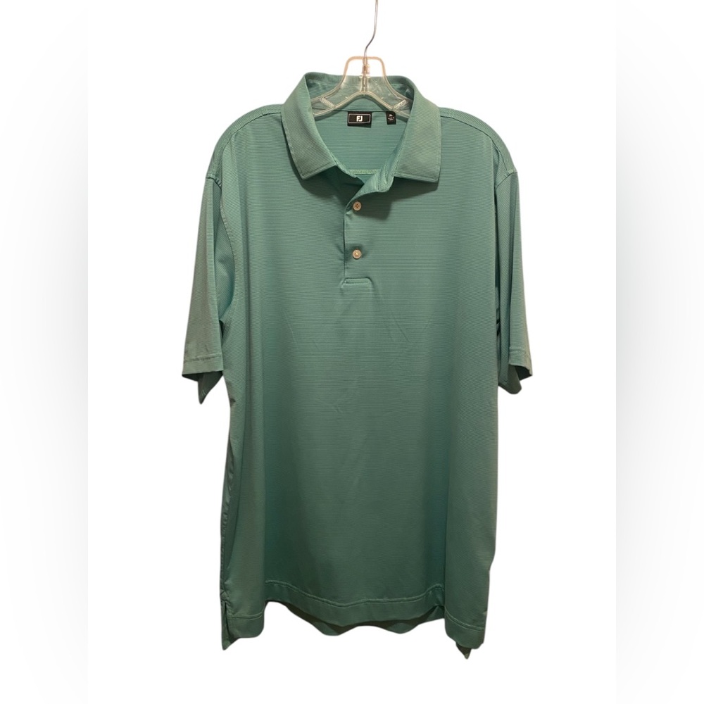 Footjoy Men's Green‎ Polo Shirt. Size Extra Large. Good condition